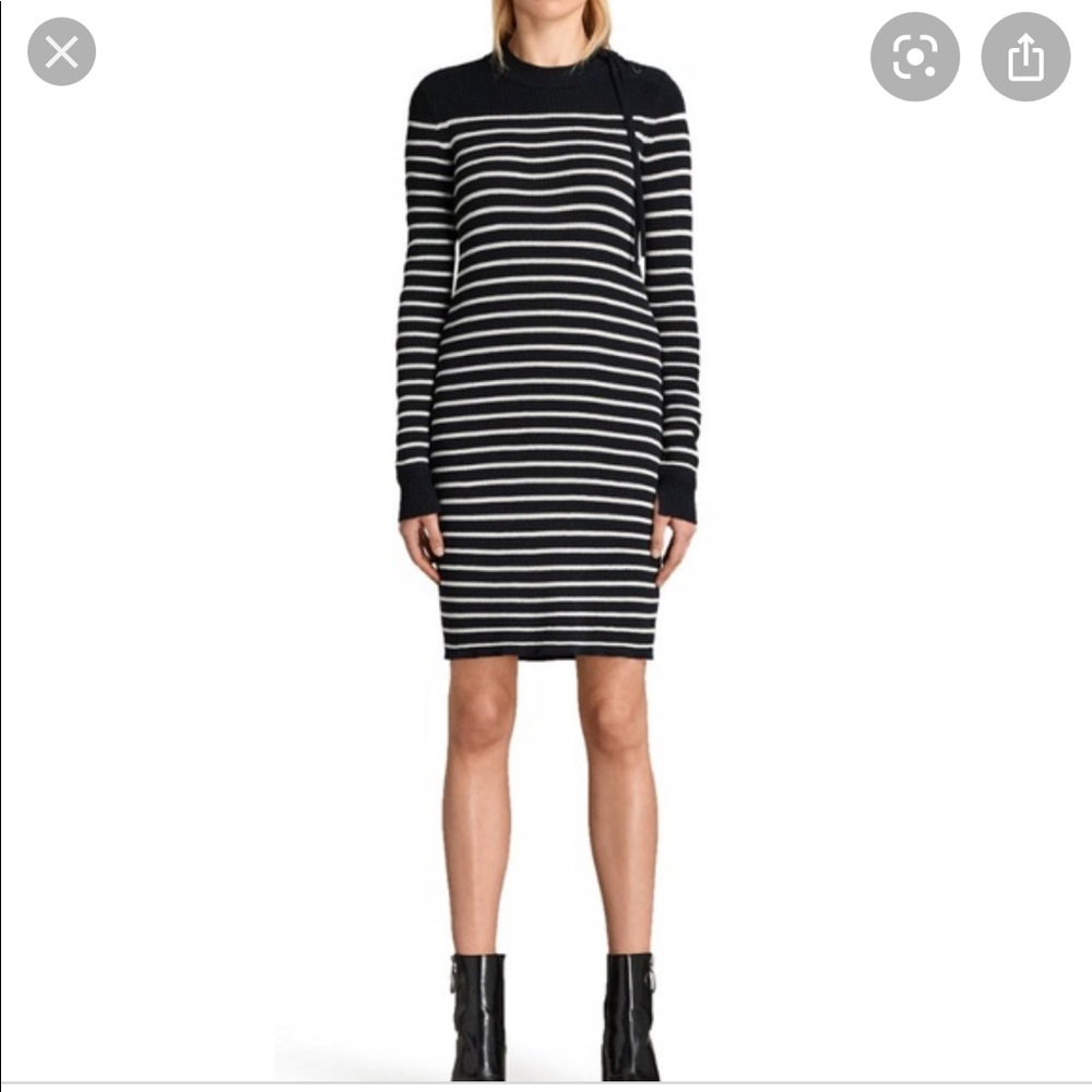 All Saints Ash Sweater dress